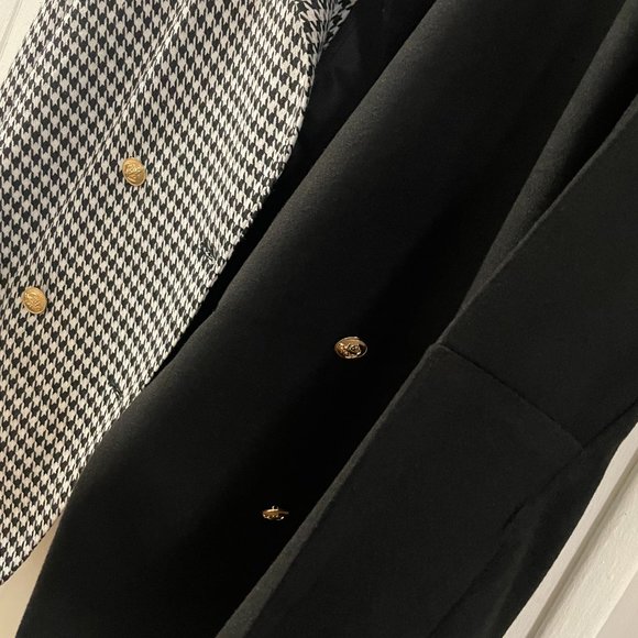 Black & White Houndstooth Blazer - Picture 5 of 8